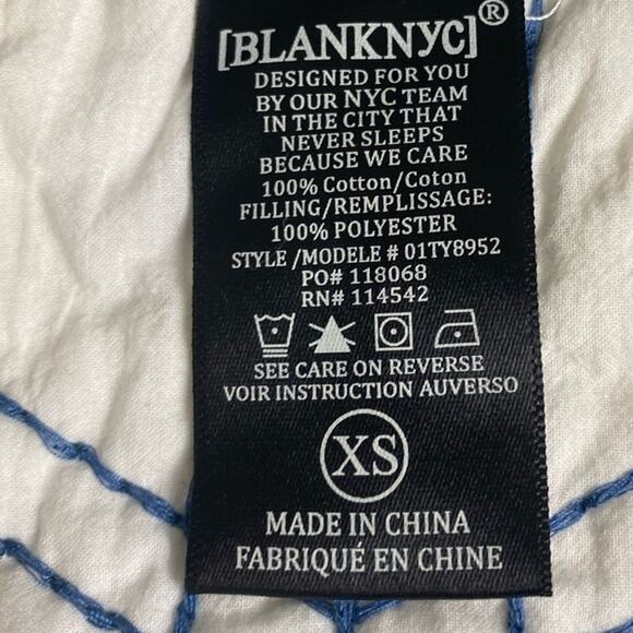 Blank NYC Savana Quilted Pull-on Short, Size XS (Runs large) NWT - Picture 7 of 9